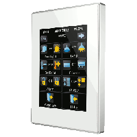 Zennio ZVI-Z41LIT-W Z41 LITE/Панель KNX, ёмкостной сенсорный TFT экран 4.1 дюймов