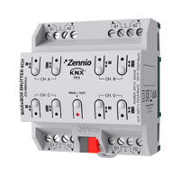 Zennio ZIO-MBSHU4 MAXinBOX Shutter 4CH / Актуатор KNX жалюзийный, 4 канальный