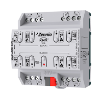Zennio ZIO-MB8P Многофункциональный релейный модуль KNX MAXinBOX8 Plus