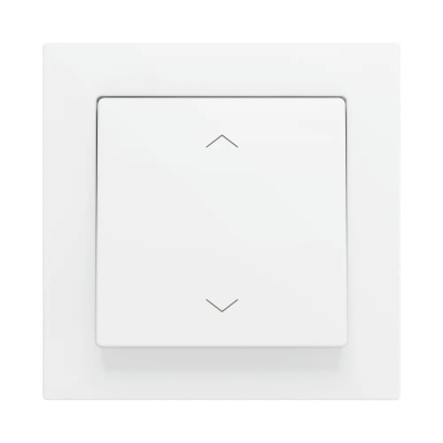 Zennio ZS55CSOFT12SHMW Крышка для кнопки Simple KNX Soft 55x55 мм, Матовый Белый