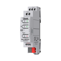 Zennio ZIOMCB22 MicroBOX 22. Релейный актуатор KNX с поддержкой KNX Secure - 2 выхода 10 А/230В, 2 входа