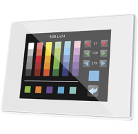 Zennio ZVI-Z41LIT-WC Z41 LITE/Панель KNX, ёмкостной сенсорный TFT экран 4.1 дюймов