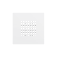 Zennio ZS55CRBOXMW ZS55. RingBOX - накладка на дверной звонок KNX 55x55 мм, матовый белый