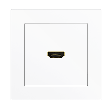 Zennio 8300024 + 49 + 25XX ZS55 – HDMI-розетка
