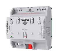 Zennio ZCL-ZB4 Актуатор систем зональнZoningBOX/Контроллер климатических зон KNX, 4 зоны