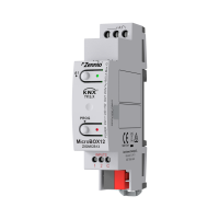 Zennio ZIOMCB12 MicroBOX 12. Релейный актуатор KNX с поддержкой KNX Secure - 1 выход 16 А/230В, 2 входа