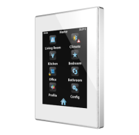 Zennio ZVI-Z41PRO-WC Z41 PRO/Панель KNX, ёмкостной сенсорный TFT экран 4.1 дюймов, IP-порт