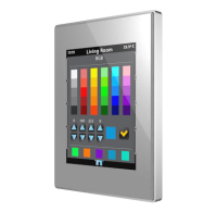 Zennio ZVI-Z41PRO-SG Z41 PRO/Панель KNX, ёмкостной сенсорный TFT экран 4.1 дюймов, IP-порт