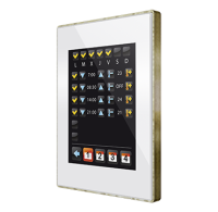 Zennio ZVI-Z41LIT-A Z41 LITE/Панель KNX, ёмкостной сенсорный TFT экран 4.1 дюймов