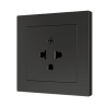 Zennio ZS55IEUA + ZS55CEUAX ZS55 – евро-американская розетка.