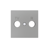 Zennio 8300014 + 15XX ZS55 — Розетка для антенны TV-R