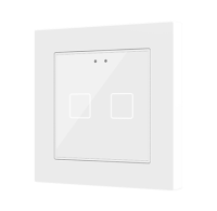 Zennio ZVI-F55X1 Flat 55/Выключатель KNX сенсорный с подсветкой (стандарт рамки 55x55мм)