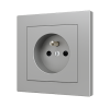 Zennio 8300005 + 8300006XX ZS55 – французская розетка