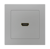 Zennio 8300024 + 49 + 25XX ZS55 – HDMI-розетка