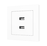 Zennio 8300007 + 8300008XX ZS55 – USB-зарядное устройство