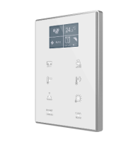 Zennio ZVI-TMDD TMD-Display One/Контроллер комнатный KNX, 8 сенсорных кнопок, дисплей 1.8 дюймов
