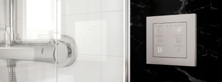 Zennio ZVIT55X4 Выключатель сенсорный KNX Tecla 55 X4