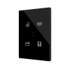 Zennio ZVIFXLX10 Flat XL X10. Стеклянный сенсорный выключатель - 10 кнопки, цвет: произвольный