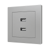 Zennio 8300007 + 8300008XX ZS55 – USB-зарядное устройство