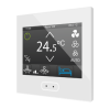 Zennio ZVIZ35V2W Емкостная сенсорная панель с 3,5-дюймовым дисплеем и датчиком влажности, Z35 v4, цвет: Белый