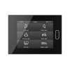 Zennio ZVIZ40A Сенсорная панель KNX Z40, емкостной ЖК дисплей 4.1” с фоновой подсветкой, цвет: черный