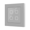 Zennio ZVI-F55X1 Flat 55/Выключатель KNX сенсорный с подсветкой (стандарт рамки 55x55мм)