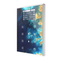 Zennio ZVI-TMDV TMD-Display View / Контроллер комнатный KNX, 8 сенсорных кнопок, дисплей 1.8 дюймов с меню