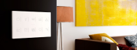 Zennio ZVITXLX10A Выключатель сенсорный KNX Tecla XL X10,  10-кнопочный,  PC-ABS пластик, цвет: черный