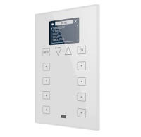 Zennio ZN1VI-TPZAS-B Roll-ZAS / Контроллер комнатный KNX, 8 сенсорных кнопок, дисплей 1.8 дюймов с меню