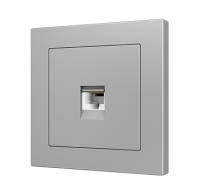 Zennio 8300009+46+12XX ZS55 – Одиночная розетка RJ45