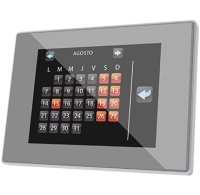 Zennio ZVI-Z41LIT-A Z41 LITE/Панель KNX, ёмкостной сенсорный TFT экран 4.1 дюймов