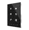 Zennio ZVI-TMDP4 Выключатель сенсорный KNX Touch-MyDesign Plus, 4-кнопочный