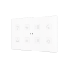 Zennio ZVITXLX8 Емкостный сенсорный выключатель с подсветкой Tecla XL X8