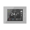 Zennio ZVIZ40S Сенсорная панель KNX Z40, емкостной ЖК дисплей 4.1” с фоновой подсветкой, цвет: серебро