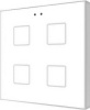 Zennio ZVI-F4-W Выключатель сенсорный KNX Flat F4, 4-кнопочный
