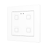 Zennio ZVIT55X4W Выключатель сенсорный KNX Tecla 55 X4