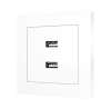 Zennio 8300007 + 8300008XX ZS55 – USB-зарядное устройство