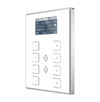 Zennio ZVI-TMDV TMD-Display View / Контроллер комнатный KNX, 8 сенсорных кнопок, дисплей 1.8 дюймов с меню