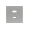Zennio ZSI2UCA + ZS55C2UCAY Двойное зарядное устройство USB C+A 5 В / 3,5 А ZS55 – USB C+A Charger