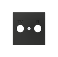 Zennio 8300014 + 15XX ZS55 — Розетка для антенны TV-R