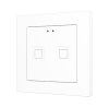 Zennio ZVIT55X2W Выключатель сенсорный KNX Tecla 55 X2